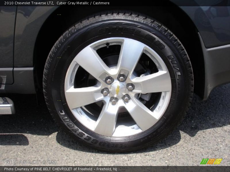 Cyber Gray Metallic / Cashmere 2010 Chevrolet Traverse LTZ