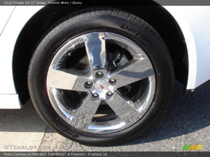 Summit White / Ebony 2010 Pontiac G6 GT Sedan