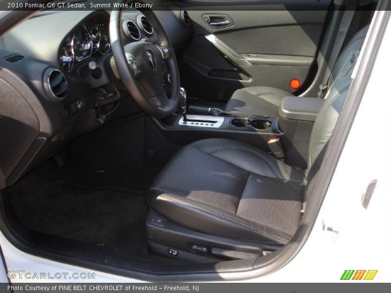 Summit White / Ebony 2010 Pontiac G6 GT Sedan