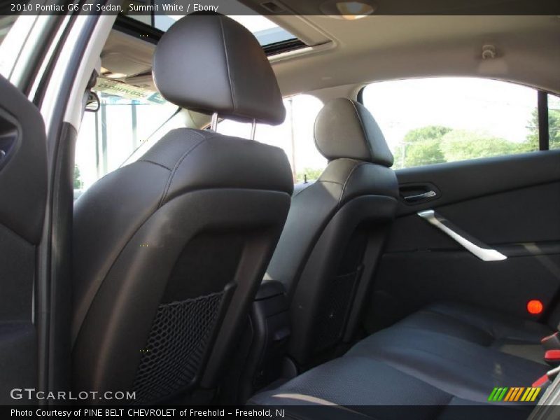 Summit White / Ebony 2010 Pontiac G6 GT Sedan