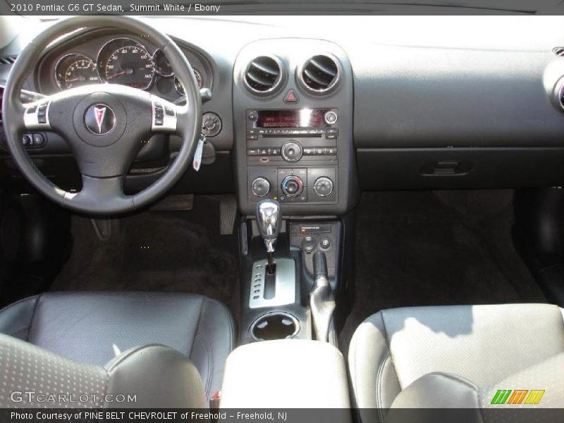 Summit White / Ebony 2010 Pontiac G6 GT Sedan