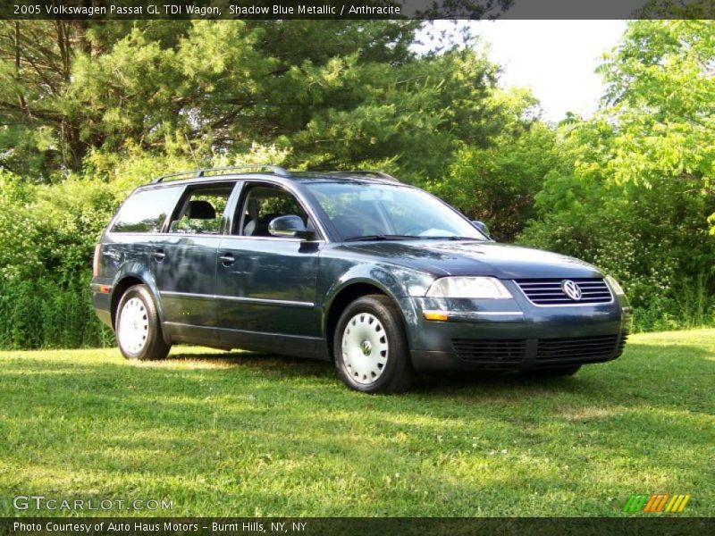 Shadow Blue Metallic / Anthracite 2005 Volkswagen Passat GL TDI Wagon