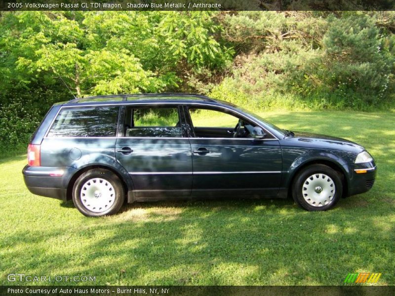 Shadow Blue Metallic / Anthracite 2005 Volkswagen Passat GL TDI Wagon