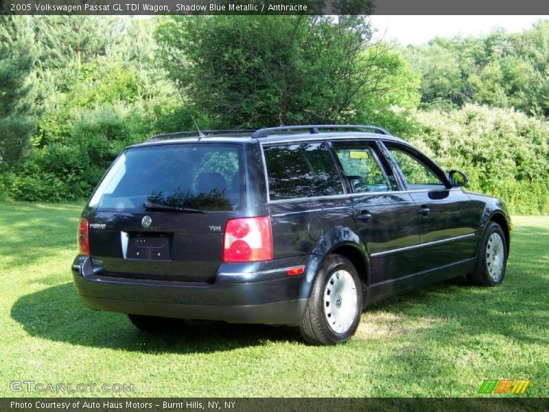 Shadow Blue Metallic / Anthracite 2005 Volkswagen Passat GL TDI Wagon