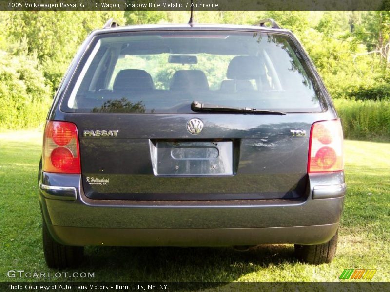 Shadow Blue Metallic / Anthracite 2005 Volkswagen Passat GL TDI Wagon
