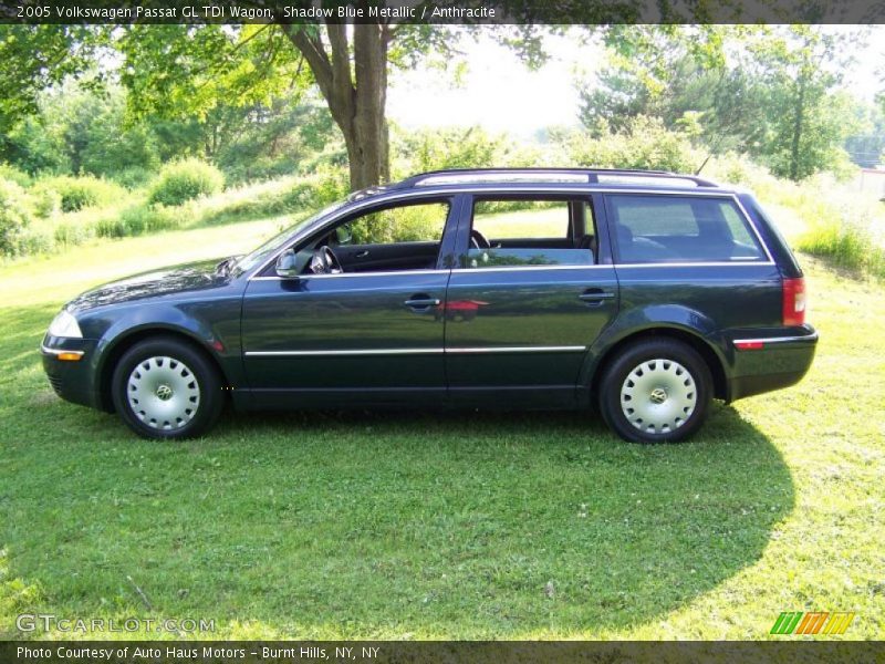Shadow Blue Metallic / Anthracite 2005 Volkswagen Passat GL TDI Wagon
