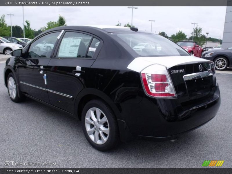 Super Black / Charcoal 2010 Nissan Sentra 2.0 SL
