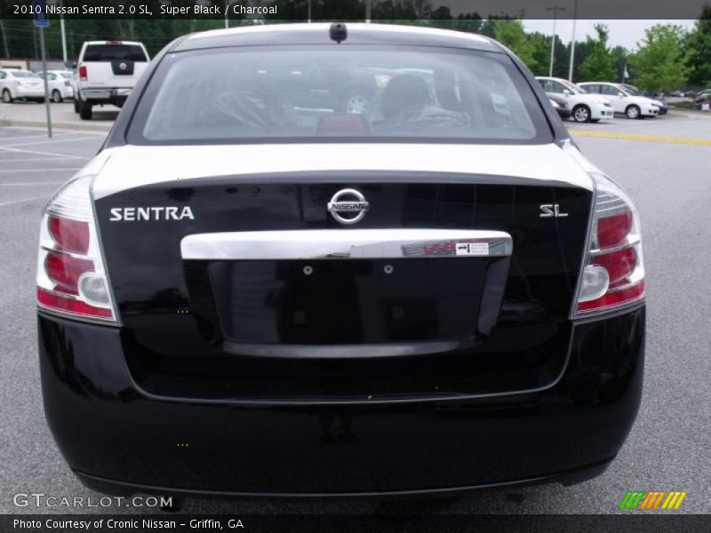 Super Black / Charcoal 2010 Nissan Sentra 2.0 SL