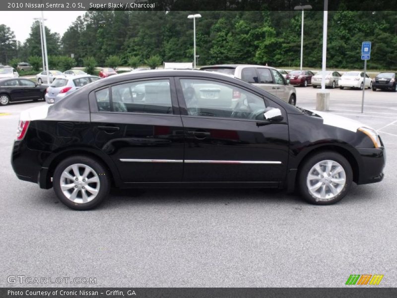 Super Black / Charcoal 2010 Nissan Sentra 2.0 SL