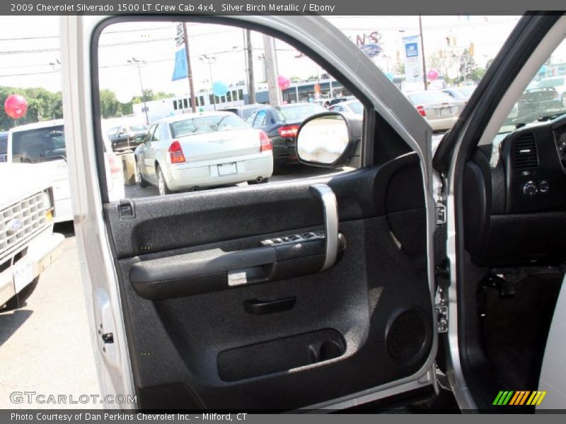 Silver Birch Metallic / Ebony 2009 Chevrolet Silverado 1500 LT Crew Cab 4x4