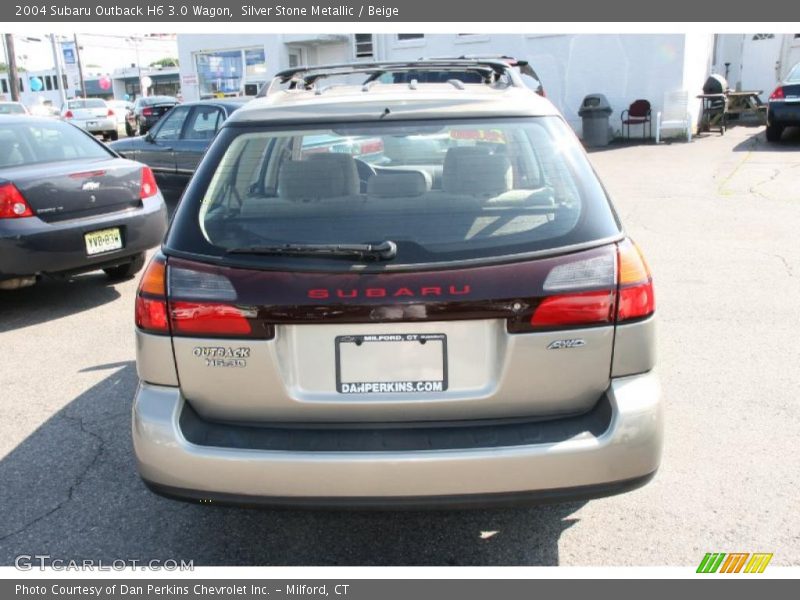 Silver Stone Metallic / Beige 2004 Subaru Outback H6 3.0 Wagon