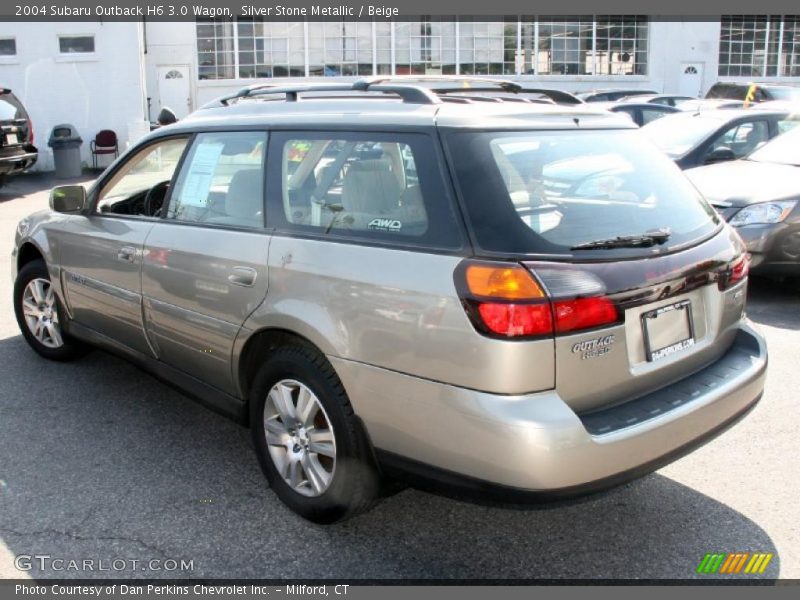 Silver Stone Metallic / Beige 2004 Subaru Outback H6 3.0 Wagon