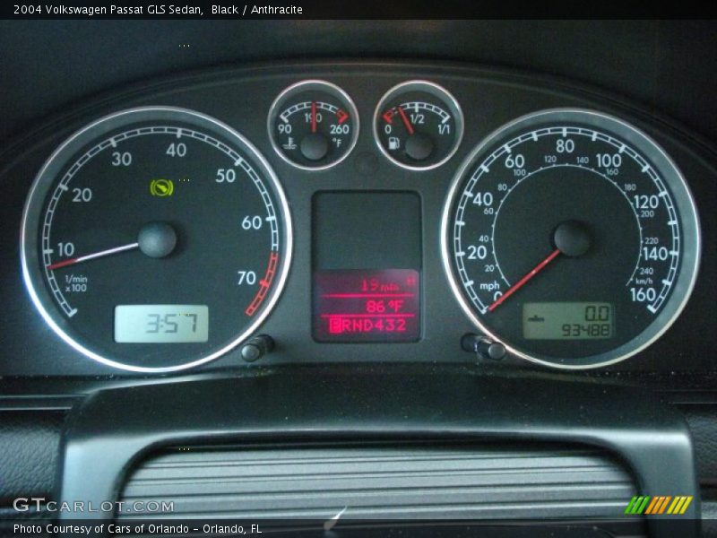 Black / Anthracite 2004 Volkswagen Passat GLS Sedan