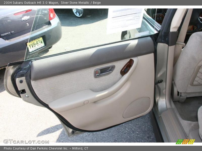 Silver Stone Metallic / Beige 2004 Subaru Outback H6 3.0 Wagon