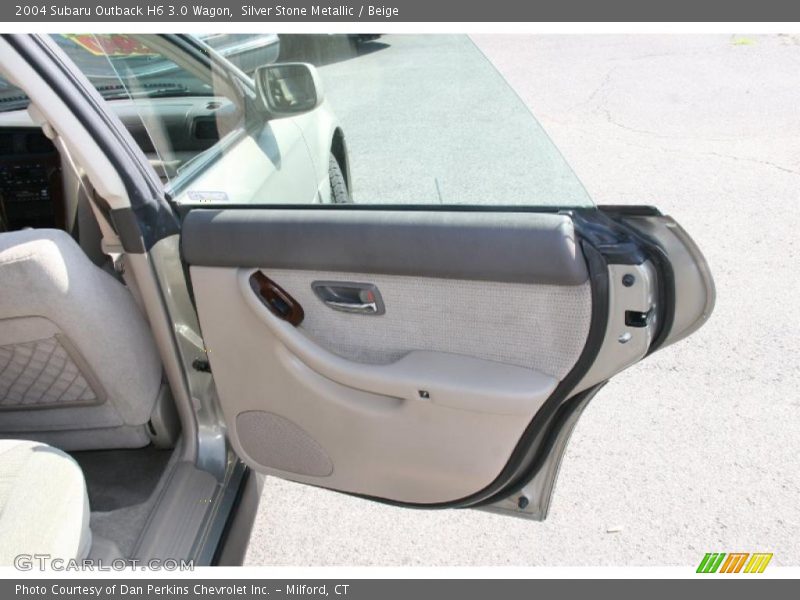Silver Stone Metallic / Beige 2004 Subaru Outback H6 3.0 Wagon