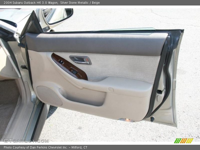 Silver Stone Metallic / Beige 2004 Subaru Outback H6 3.0 Wagon