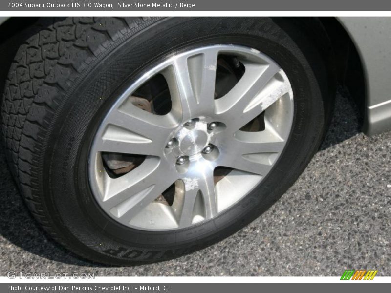 Silver Stone Metallic / Beige 2004 Subaru Outback H6 3.0 Wagon