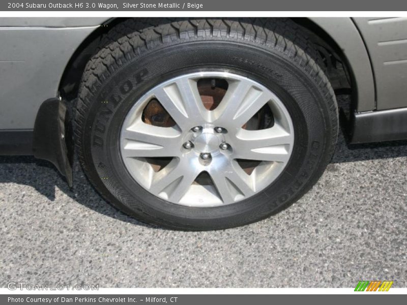 Silver Stone Metallic / Beige 2004 Subaru Outback H6 3.0 Wagon