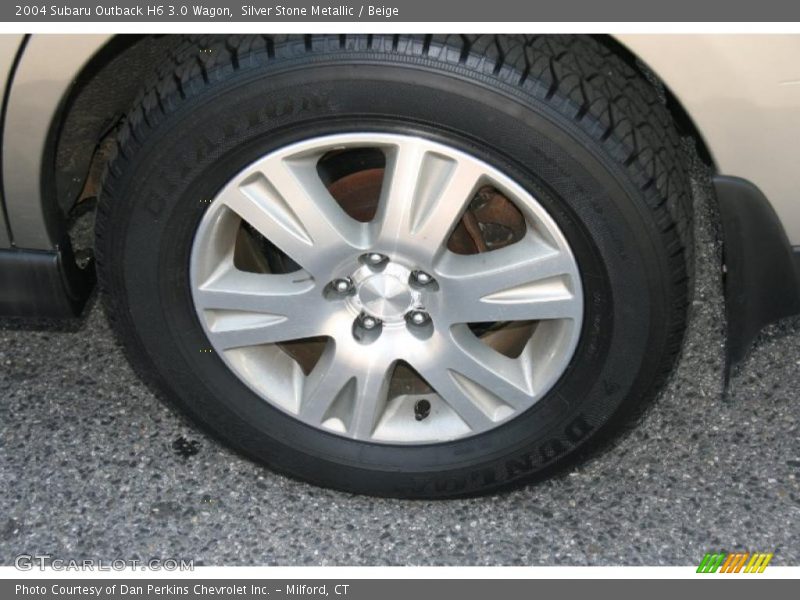 Silver Stone Metallic / Beige 2004 Subaru Outback H6 3.0 Wagon