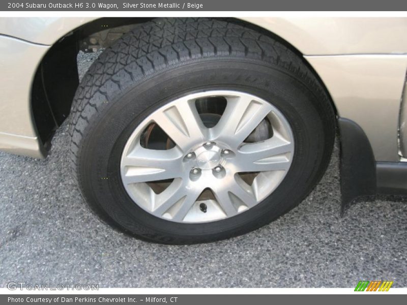 Silver Stone Metallic / Beige 2004 Subaru Outback H6 3.0 Wagon