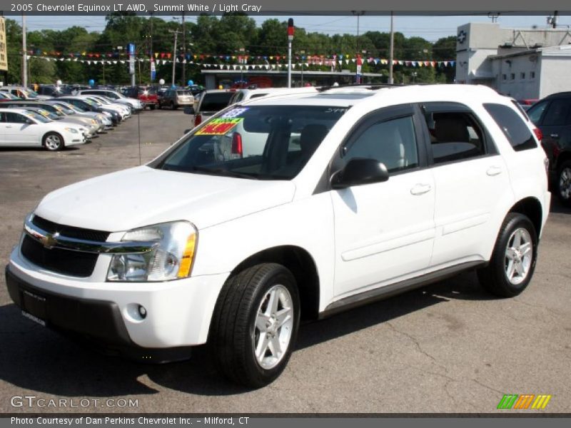 Summit White / Light Gray 2005 Chevrolet Equinox LT AWD