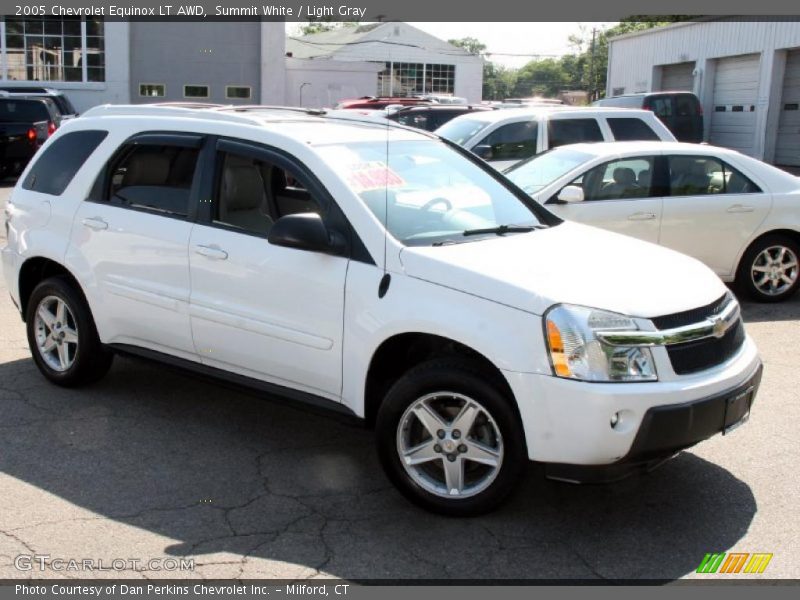 Summit White / Light Gray 2005 Chevrolet Equinox LT AWD