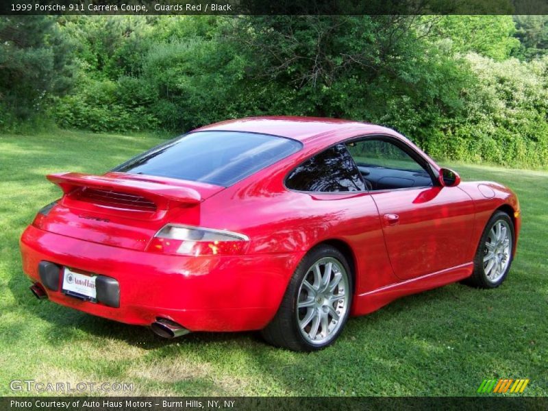 Guards Red / Black 1999 Porsche 911 Carrera Coupe