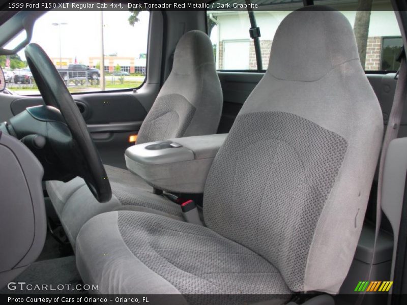 Dark Toreador Red Metallic / Dark Graphite 1999 Ford F150 XLT Regular Cab 4x4