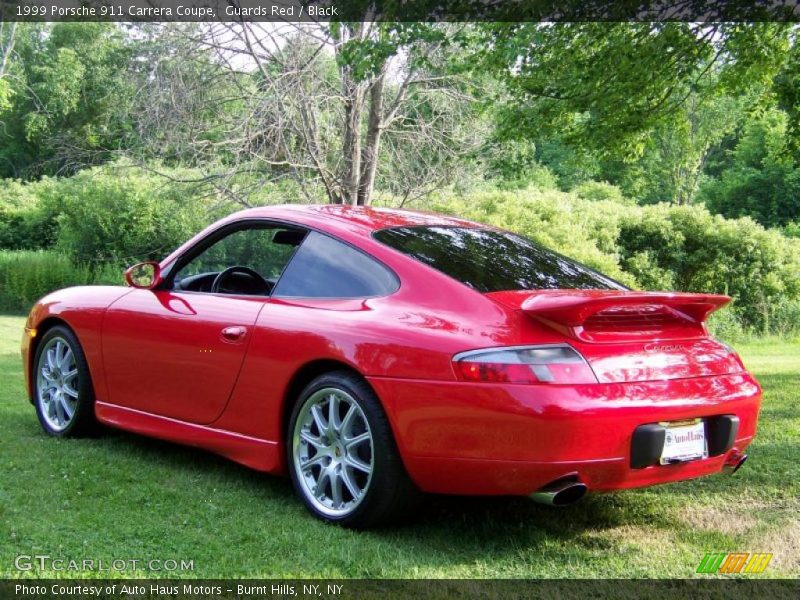 Guards Red / Black 1999 Porsche 911 Carrera Coupe
