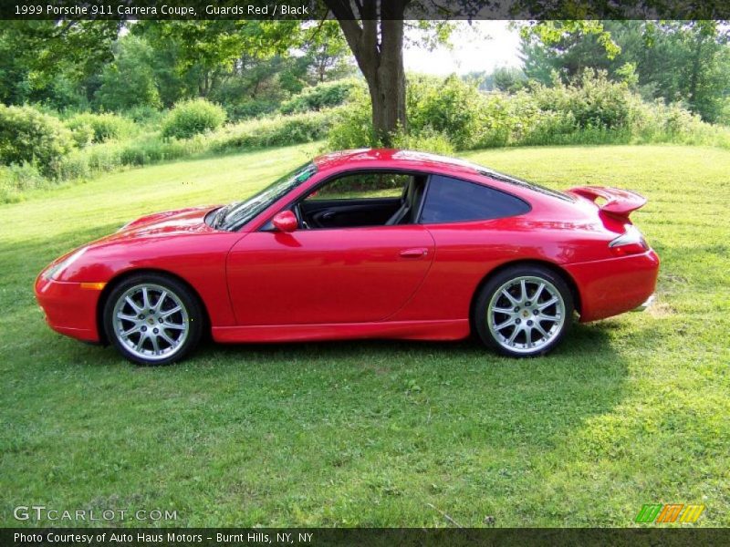 Guards Red / Black 1999 Porsche 911 Carrera Coupe