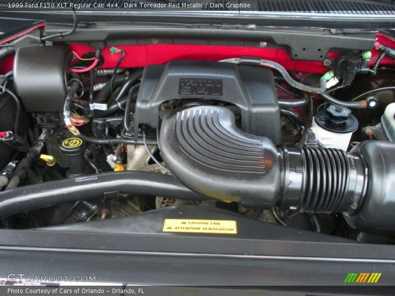 Dark Toreador Red Metallic / Dark Graphite 1999 Ford F150 XLT Regular Cab 4x4