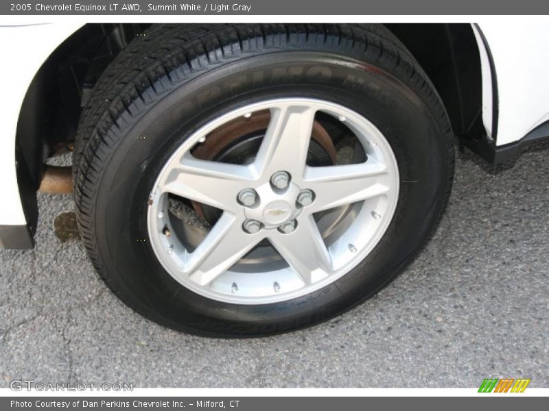 Summit White / Light Gray 2005 Chevrolet Equinox LT AWD