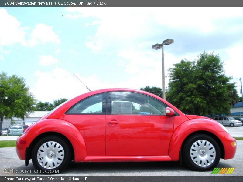 Uni Red / Black 2004 Volkswagen New Beetle GL Coupe