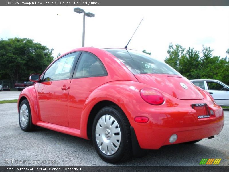 Uni Red / Black 2004 Volkswagen New Beetle GL Coupe