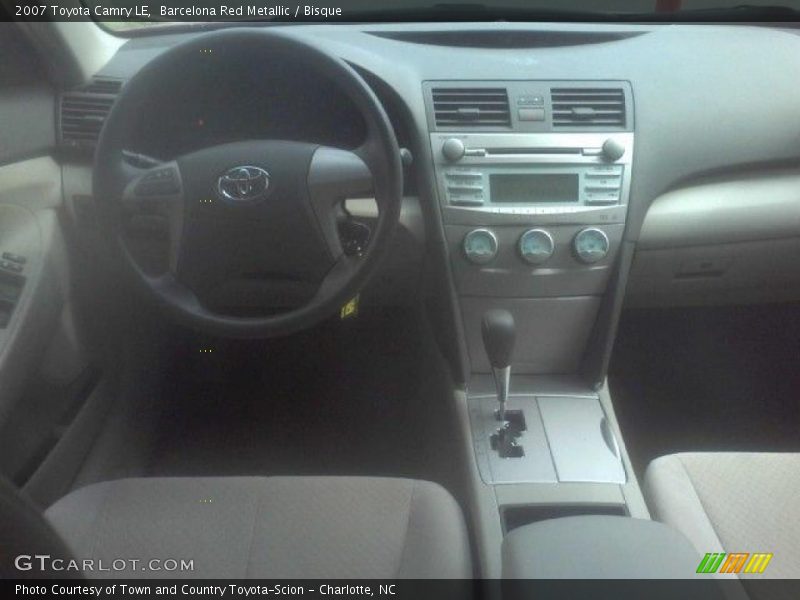 Barcelona Red Metallic / Bisque 2007 Toyota Camry LE