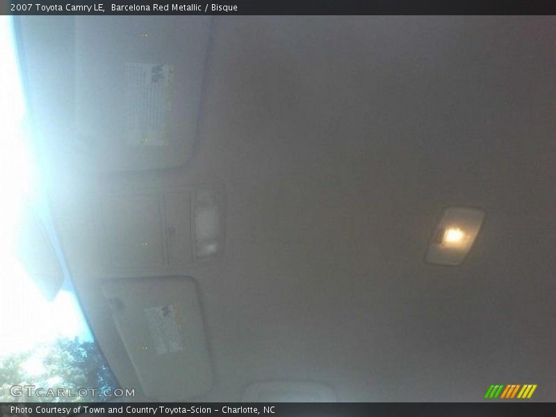 Barcelona Red Metallic / Bisque 2007 Toyota Camry LE