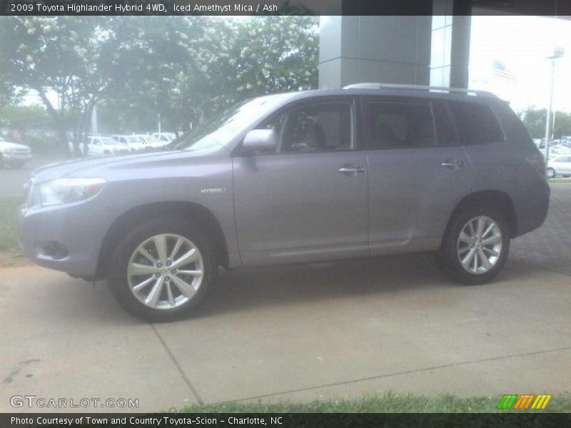 Iced Amethyst Mica / Ash 2009 Toyota Highlander Hybrid 4WD