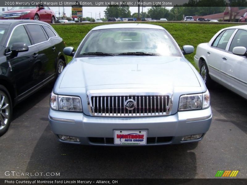 Light Ice Blue Metallic / Medium Light Stone 2010 Mercury Grand Marquis LS Ultimate Edition