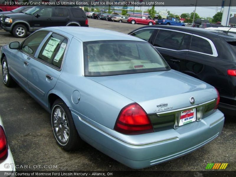 Light Ice Blue Metallic / Medium Light Stone 2010 Mercury Grand Marquis LS Ultimate Edition