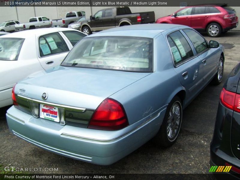 Light Ice Blue Metallic / Medium Light Stone 2010 Mercury Grand Marquis LS Ultimate Edition