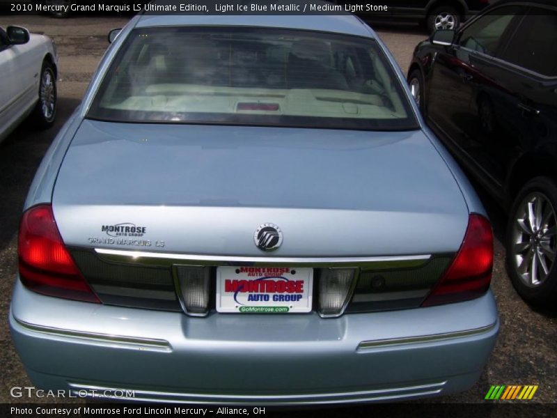 Light Ice Blue Metallic / Medium Light Stone 2010 Mercury Grand Marquis LS Ultimate Edition