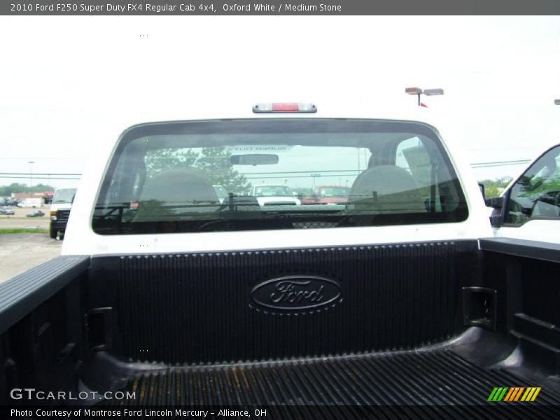 Oxford White / Medium Stone 2010 Ford F250 Super Duty FX4 Regular Cab 4x4