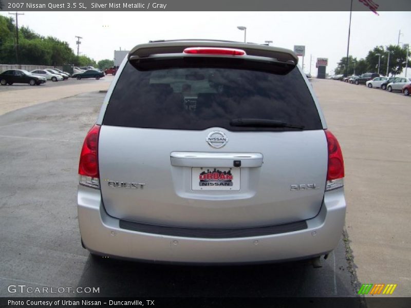 Silver Mist Metallic / Gray 2007 Nissan Quest 3.5 SL