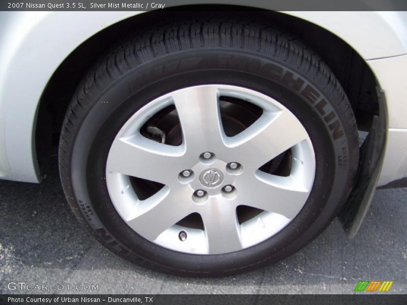 Silver Mist Metallic / Gray 2007 Nissan Quest 3.5 SL