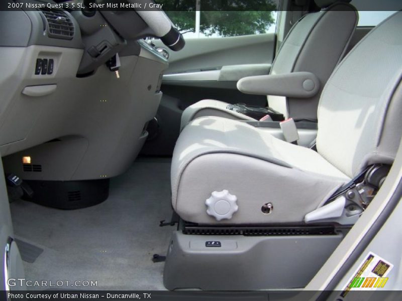 Silver Mist Metallic / Gray 2007 Nissan Quest 3.5 SL
