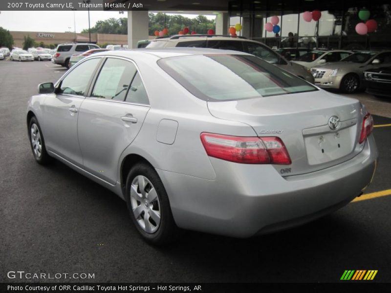 Titanium Metallic / Ash 2007 Toyota Camry LE