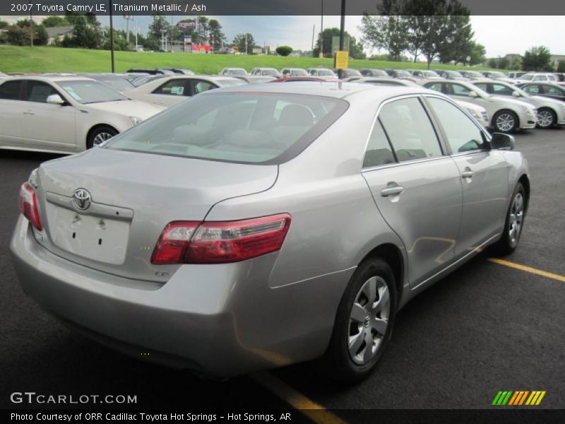 Titanium Metallic / Ash 2007 Toyota Camry LE