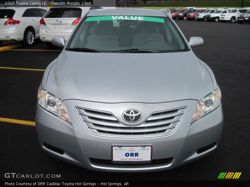 Titanium Metallic / Ash 2007 Toyota Camry LE