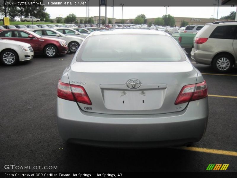 Titanium Metallic / Ash 2007 Toyota Camry LE