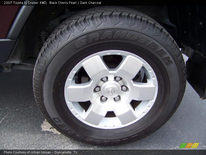 Black Cherry Pearl / Dark Charcoal 2007 Toyota FJ Cruiser 4WD
